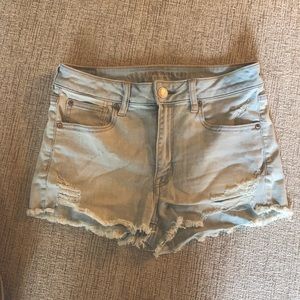 American eagle denim shorts